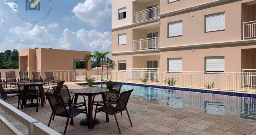 Apartamento com 2 dormitórios à venda, 52 m² por r$ 403.000,00 - edifício magnifique - salto/sp