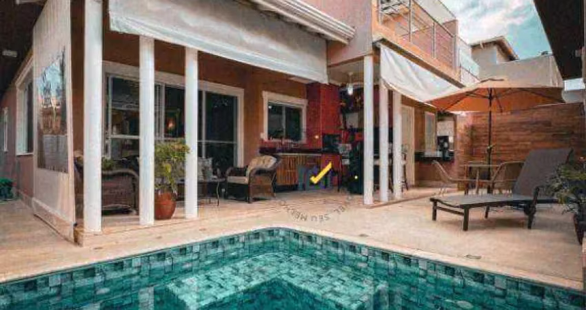 Casa em condomínio com 3 dormitórios à venda, 255 m² por r$ 2.100.000 - residencial alto de itaici - indaiatuba/sp