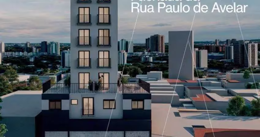 **apartamento na parada inglesa ** em obras, previsão de entrega para fevereiro/26, unidades com 02 dormitórios e terraço, á partir de: