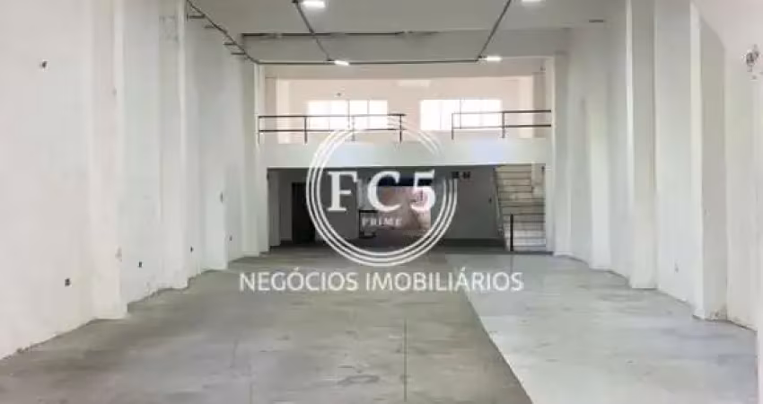 Salão comercial com mezanino - utinga - santo andré