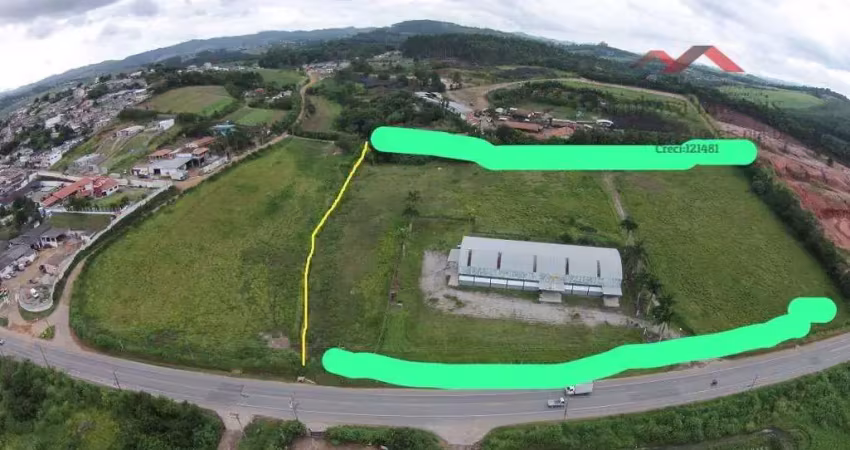 Área galpão para venda em biritiba-mirim, estrada municipal granja fundão