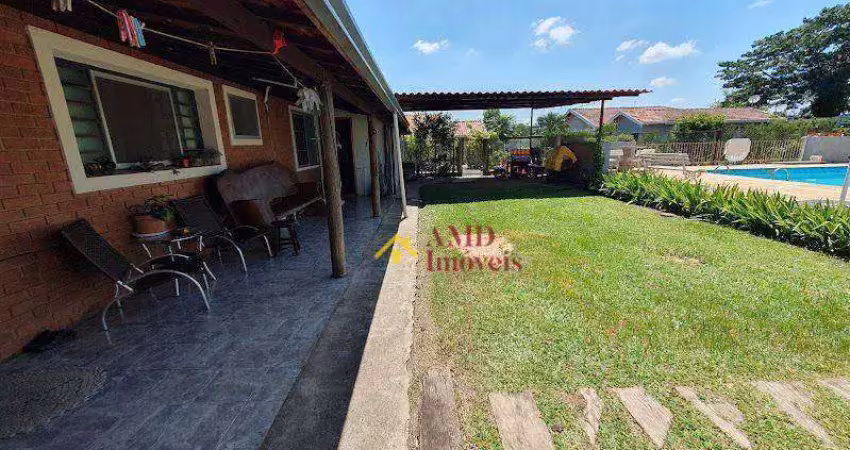 Chácara com 3 dormitórios para alugar, 435 m² por r$ 8.000,00/mês - nova suiça - piracicaba/sp