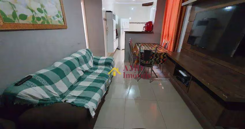 Apartamento com 2 dormitórios à venda, 46 m² por r$ 185.000,00 - santa terezinha - piracicaba/sp