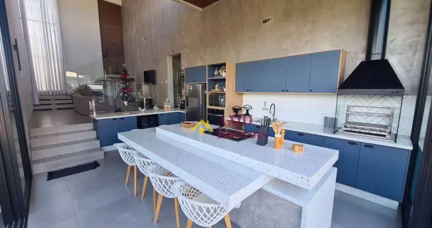 Casa com 3 dormitórios à venda, 163 m² por r$ 1.399.000,00 - ondas - condomínio soleil - piracicaba/sp