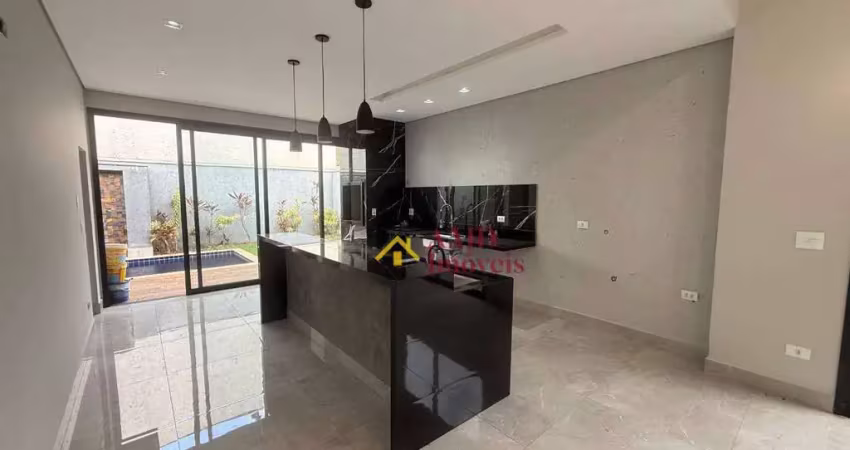 Casa com 3 dormitórios à venda, 240 m² por r$ 2.099.000,00 - damha ii - piracicaba/sp
