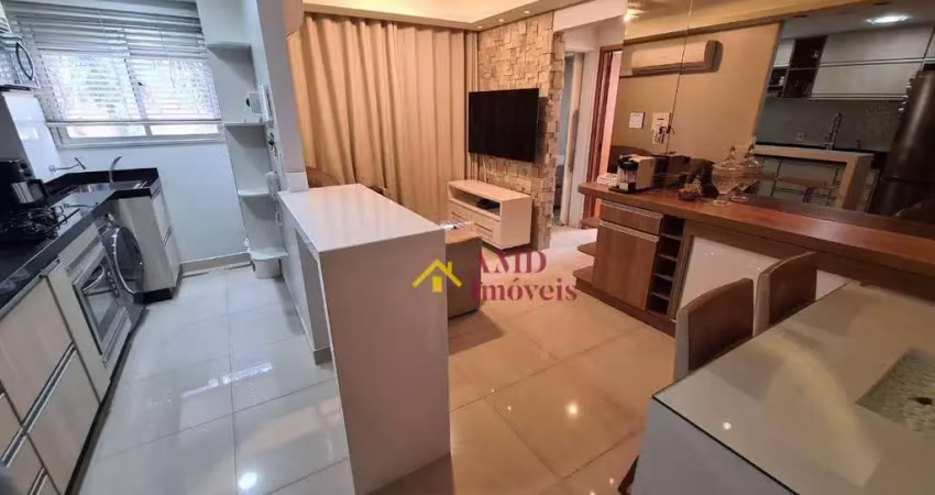 Apartamento com 2 dormitórios à venda, 45 m² por r$ 245.000,00 - ondas - piracicaba/sp