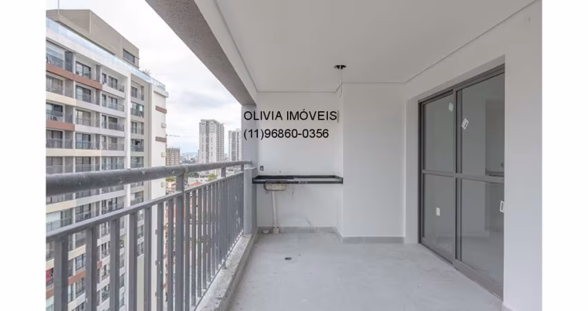 Apartamento com 72Mts 2 dormitórios com 1 suíte, varanda com churrasqueira, 1 vaga, no Ipiranga à 2min a pé do metrô.