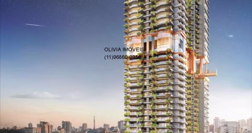 Apartamento a venda com 132Mts 3 dormitórios sendo 1 suíte, hall privativo, terraço gourmet, 2 vagas em Perdizes.