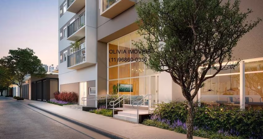 Apartamento a venda com 54Mts 3 dormitórios sendo 1 suíte, terraço, 1 vaga, no Jardim Aurélia 550mts metrô Santos Imigrantes