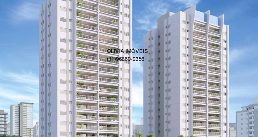 Apartamento a venda com 140mts, 3 dormitórios, 2 suítes, terraço gourmet, 2 vagas no Tatuapé