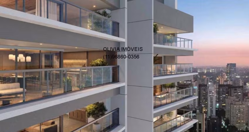 Apartamento a venda com 166mts, 3 suítes, terraço gourmet, 3 vagas na Chácara Santo Antônio.