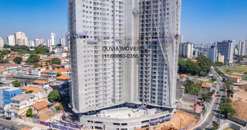 Apartamento a venda com 38mts, 2 dormitórios, 1 wc, terraço e 1 vaga na Vila Mascote.