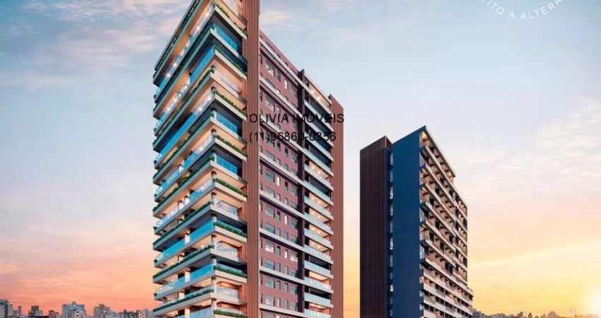 Apartamento a venda com 58mts, 2 dormitórios sendo 1 suíte, terraço,  1 vaga a 300m do Metrô Vila Mariana.