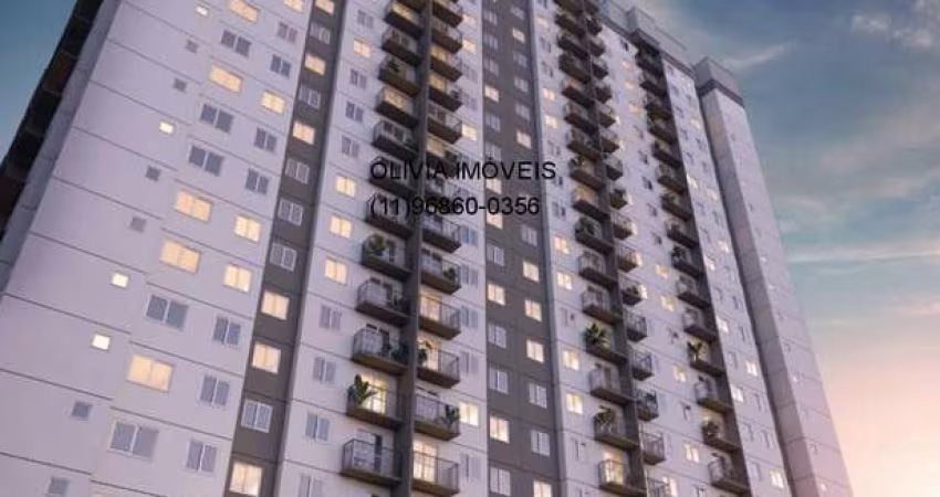 Apartamento a venda com 32mts, 2 dormitórios, terraço a 200m do Metrô Sacomã