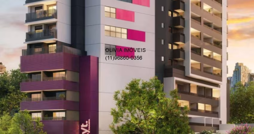 Apartamento com 43mts, 2 dormitórios, 1 wc,  terraço, 1 vaga ao lado da Av Paulista a 340m do Shopping Frei Caneca