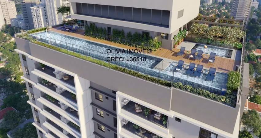 Apartamento a venda com 80mts, 2 suítes, lavabo, terraço amplo, 1 vaga determinada a 400m do Metrô Butantã