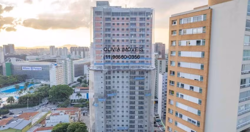Apartamento a venda com 42mts, 2 quartos, 1 wc,  terraço 1 vaga  à 500m do Shopping Bourbon.