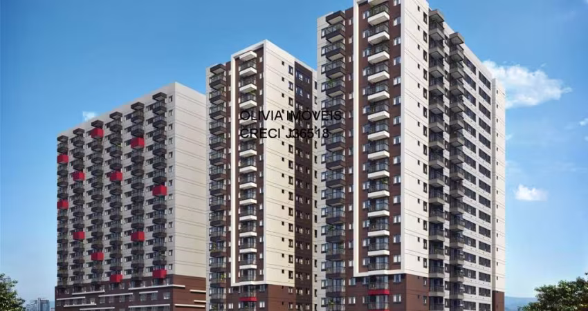 Apartamento com 40Mts 2 dormitórios, terraço, sem vaga, a menos de 5 min a pé do Metrô São Judas.
