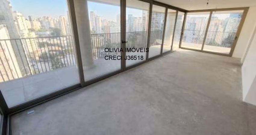 Apartamento a venda com 231,54mts, 3 suítes, hall privativo, 4 vagas, na Vila Olímpia