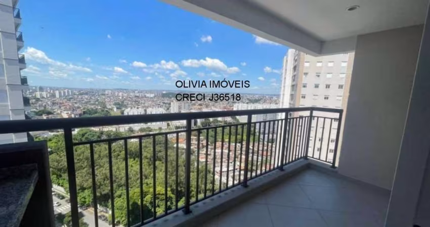 Apartamento a venda com 69mts, 3 dormitórios, 1 suíte, terraço gourmet  2 vagas na Vila Andrade.