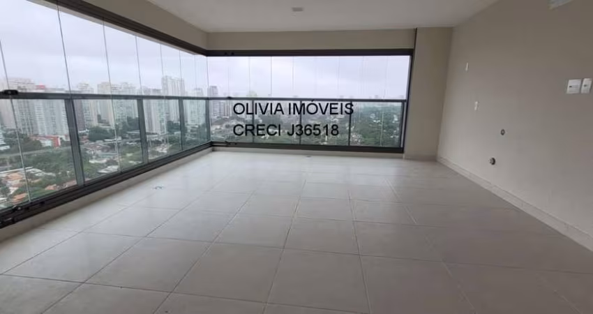 Imperdível: Apartamento de luxo no Brooklin Paulista, São Paulo-SP, 3 quartos, 3 suítes, 2 salas, 5 banheiros, 2 vagas, 133,05m².