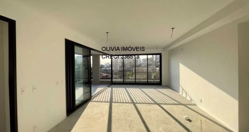 Apartamento a venda com 122mts, 3 suítes, terraço gourmet em L, 2 vagas demarcadas, no Sumarezinho.