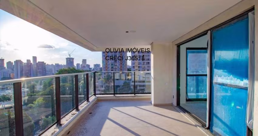 Apartamento a venda com 163mts, 4 dormitórios, hall privativo, varanda gourmet, 2 vagas, em Pinheiros