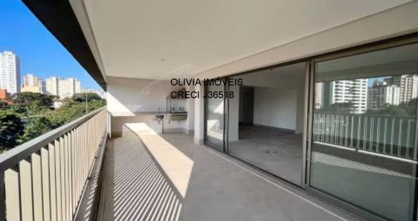 Apartamento 158 Mts, 3 suítes, hall privativo, terraço com churrasqueira, 2 vagas na Vila Clementino