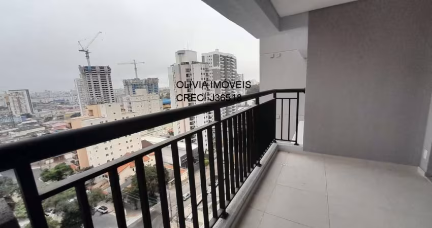 Apartamento compacto 54mts, 2 dormitórios com 1 suíte, terraço, 1 vaga, próximo ao metrô Sacomã, Vila Nair
