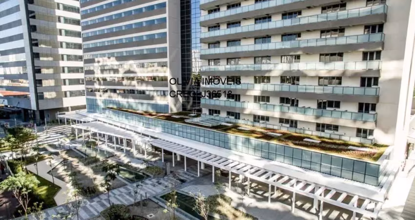 Sala comercial de alto padrão em condomínio à venda em santo amaro, são paulo-sp - 1 sala, 2 banheiros, 4 vagas, 79,00m².