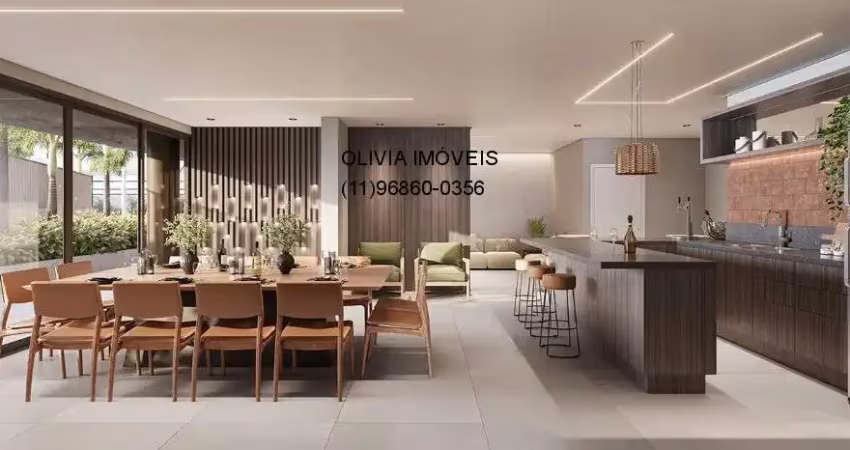 Apartamento de luxo com 3 quartos e 3 suítes na vila clementino, são paulo-sp: 126,90 m² e 2 vagas de garagem.