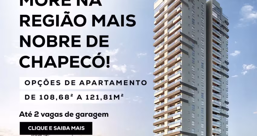 ✨gran giardino, entrega  em 2026. suíte+2 na área mais nobre de chapecó.