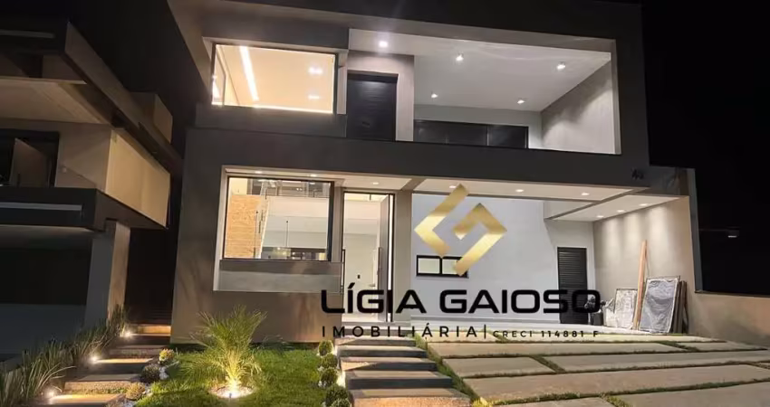 Casa de alto padrão para venda no condomínio santa mônica caçapava-sp