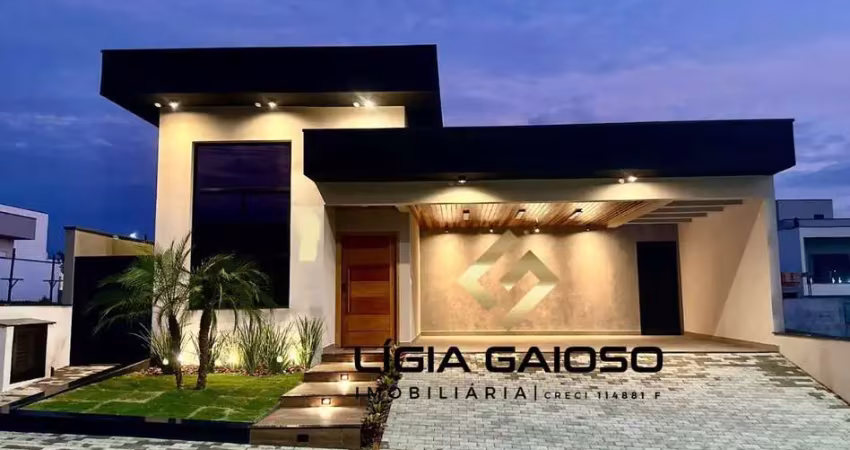 Casa em condomínio de alto padrão em caçapava-sp: 3 quartos, 1 suíte, 2 salas, 4 vagas e 150m² de área!