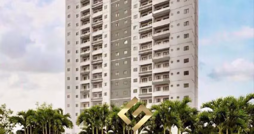 Novo apto 56,59m² 2 dorms à venda no condomínio the gold!