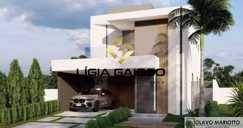 Lindo sobrado 167m² 3 dorms à venda no cond. vereda dos campos!