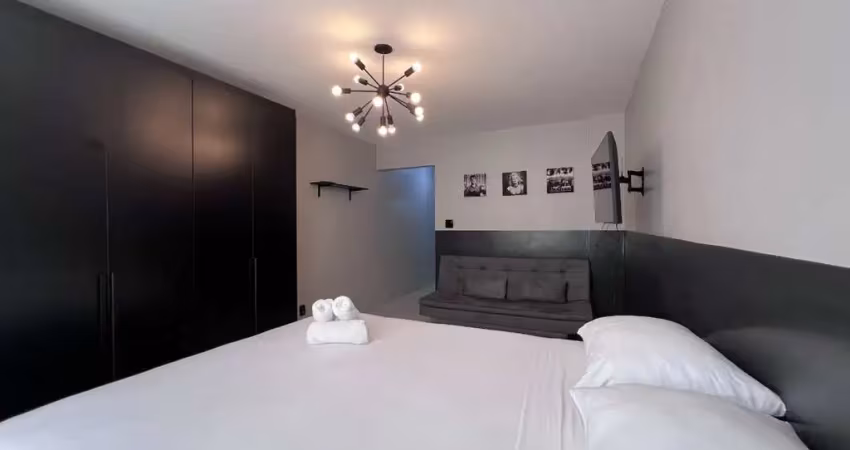 Apartamento tipo para venda em cerqueira césar com 1 quarto, 30m²
