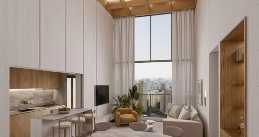 Apartamento tipo para venda em cerqueira césar com 2 quartos, sendo 2 suítes, 81m²