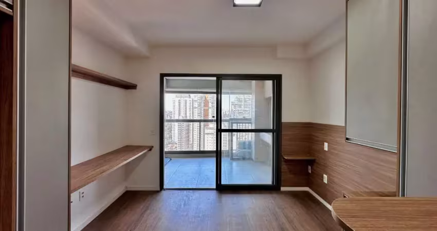Studio para venda e locação em brooklin com 1 quarto, 31m²