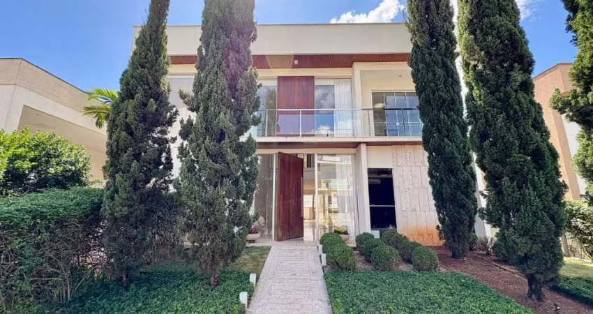 Casa de alto padrão, 4 suítes plenas no alphaville flamboyant residencial araguaia