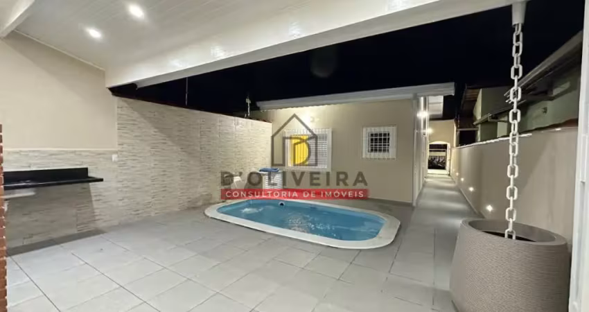 Casa térrea com piscina a venda no bairro stella maris - peruíbe - sp