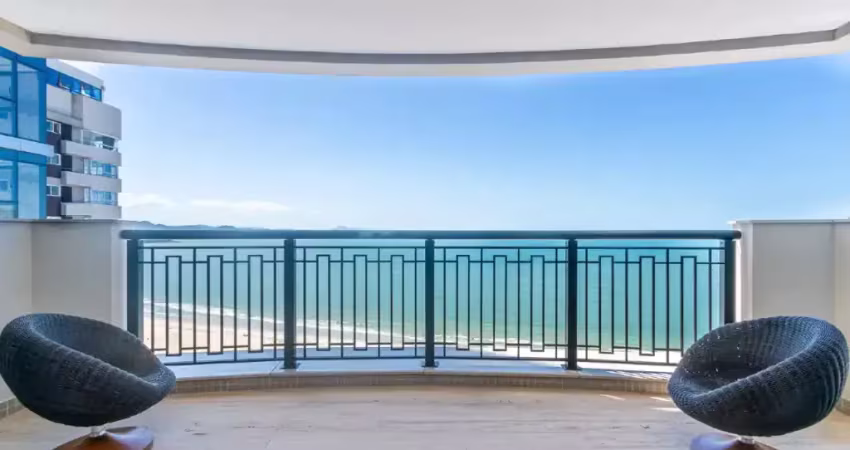 Apartamento frente mar decorado e equipado em balneário camboriú