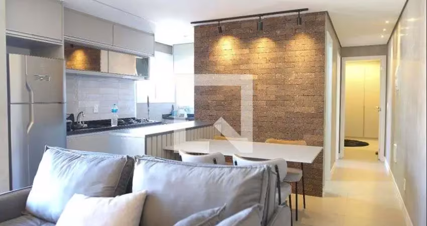Apartamento para aluguel - centro, 2 quartos,  56 m² - santo andré