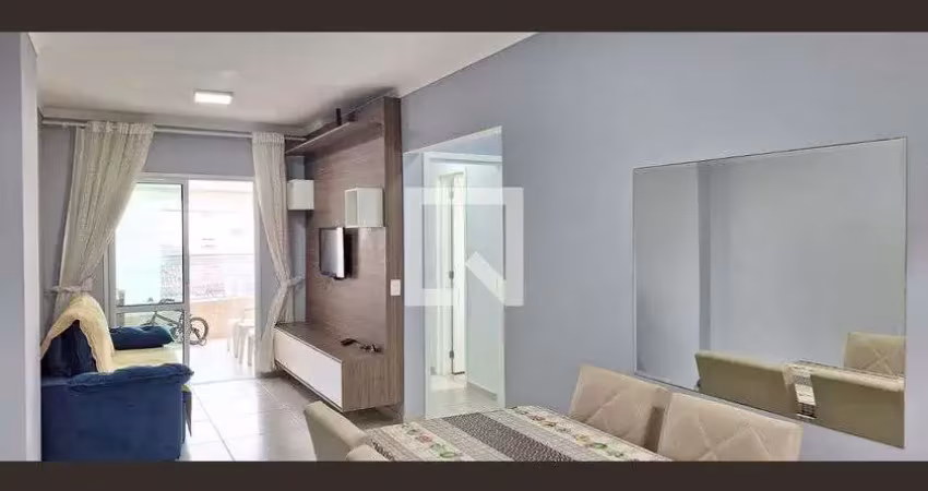 Apartamento para aluguel - cidade ocian, 2 quartos,  72 m² - praia grande