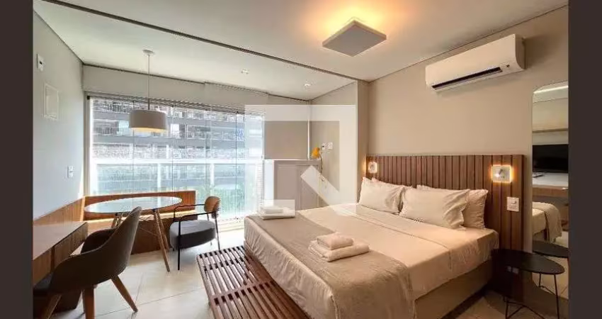 Kitnet / stúdio para aluguel - vila clementino, 1 quarto,  27 m² - são paulo
