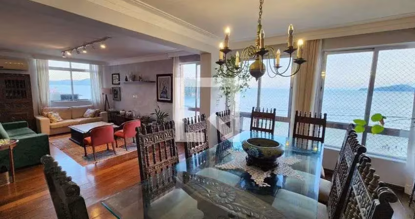 Apartamento para aluguel - josé menino, 4 quartos,  196 m² - santos