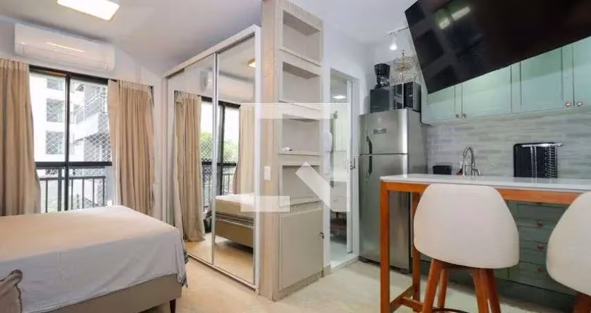 Kitnet / stúdio para aluguel - cidade jardim, 1 quarto,  26 m² - são paulo