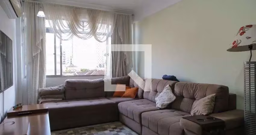 Apartamento para aluguel - boqueirão, 2 quartos,  80 m² - santos