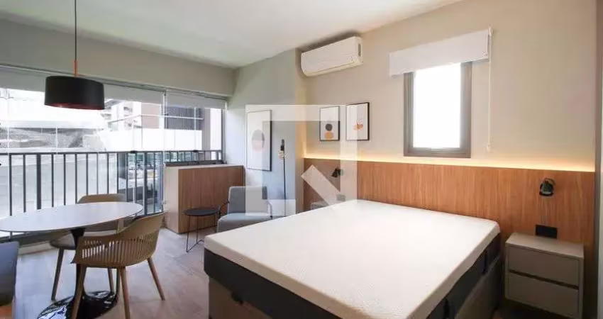 Kitnet / stúdio para aluguel - moema, 1 quarto,  30 m² - são paulo