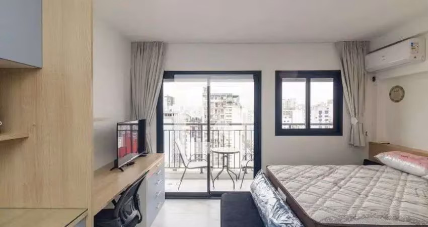 Kitnet / stúdio para aluguel - santa cecília, 1 quarto,  26 m² - são paulo